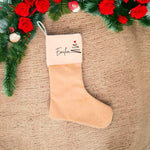 Lade das Bild in den Galerie-Viewer, Personalisierter Nikolausstiefel mit Namen | Weihnachtsdesign | Nikolausstrumpf | Weihnachtsstrumpf |Weihnachtsgeschenk - GlamourDesign
