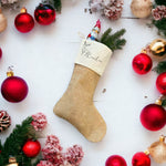 Lade das Bild in den Galerie-Viewer, Personalisierter Nikolausstiefel mit Namen | Weihnachtsdesign | Nikolausstrumpf | Weihnachtsstrumpf |Weihnachtsgeschenk - GlamourDesign

