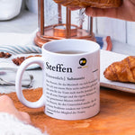 Lade das Bild in den Galerie-Viewer, Mitarbeitergeschenk mit Namen | Personalisierbare Tasse | Logo - GlamourDesign
