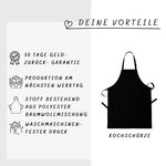 Lade das Bild in den Galerie-Viewer, Kochschürze| Backschürze| Schürze| personalisiert mit Namen| Backfee - GlamourDesign
