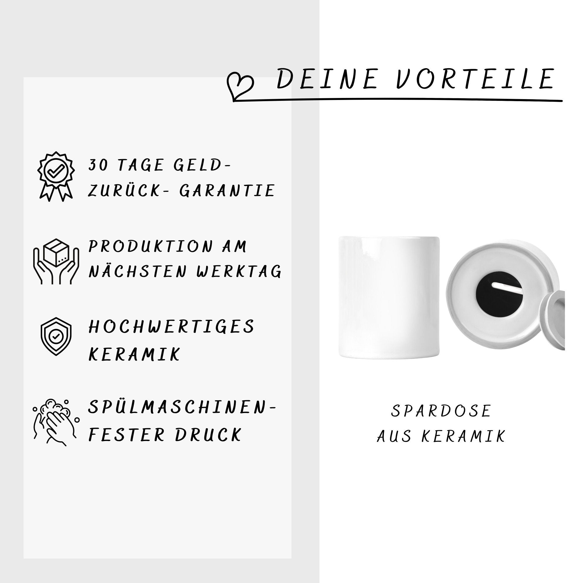Spardose| Ruhestand| Geschenk zur Rente - GlamourDesign