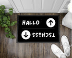 Lade das Bild in den Galerie-Viewer, Fußmatte personalisiert mit Namen einzugsgeschenk fussmatte Geschenk Erste gemeinsame Wohnung - GlamourDesign
