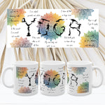 Lade das Bild in den Galerie-Viewer, Personalisierte Tasse Yoga Geschenk mit Spruche Tasse für Yoga Lehrerin Geschenk Motivation Achtsamkeits Geschenke selbstliebe affirmationen - GlamourDesign
