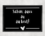 Lade das Bild in den Galerie-Viewer, Fußmatte personalisiert mit Namen einzugsgeschenk fussmatte Geschenk Erste gemeinsame Wohnung - GlamourDesign
