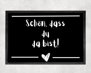 Fußmatte personalisiert mit Namen einzugsgeschenk fussmatte Geschenk Erste gemeinsame Wohnung - GlamourDesign