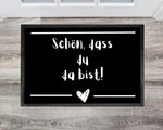 Lade das Bild in den Galerie-Viewer, Fußmatte personalisiert mit Namen einzugsgeschenk fussmatte Geschenk Erste gemeinsame Wohnung - GlamourDesign
