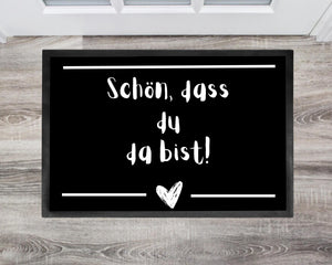 Fußmatte personalisiert mit Namen einzugsgeschenk fussmatte Geschenk Erste gemeinsame Wohnung - GlamourDesign