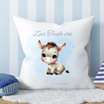 Lade das Bild in den Galerie-Viewer, Personalisierte Taufkissen für Mädchen und Jungen - Mit Namen &amp; Datum - Individuelle Geschenke zur Taufe - GlamourDesign
