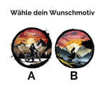 Lade das Bild in den Galerie-Viewer, Emaille Mint Tasse motorrad geschenk personalisierbar mit Namen Geburtstagsgeschenk mit Wunschname Weihnachten Becher motorrad geschenkidee - GlamourDesign
