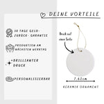Lade das Bild in den Galerie-Viewer, Personalisierter Hochzeitsornament Individueller Baumschmuck Erstes Weihnachten verlobt verheiratet Namensornament Geschenk für Paare - GlamourDesign

