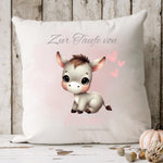 Lade das Bild in den Galerie-Viewer, Personalisierte Taufkissen für Mädchen und Jungen - Mit Namen &amp; Datum - Individuelle Geschenke zur Taufe - GlamourDesign
