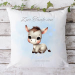 Lade das Bild in den Galerie-Viewer, Personalisierte Taufkissen für Mädchen und Jungen - Mit Namen &amp; Datum - Individuelle Geschenke zur Taufe - GlamourDesign
