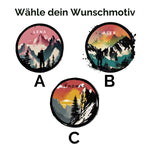 Lade das Bild in den Galerie-Viewer, Personalisierte Emaille Tasse für Bergliebhaber mit Namen Geburtstagsgeschenk mit Wunschname wandern Geschenk für Naturfreunde - GlamourDesign
