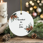 Lade das Bild in den Galerie-Viewer, Personalisierter Hochzeitsornament Individueller Baumschmuck Erstes Weihnachten verlobt verheiratet Namensornament Geschenk für Paare - GlamourDesign
