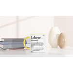Lade das Bild in den Galerie-Viewer, Tasse für den Lehrer Definition Synonym Geschenk| personalisierbar mit Namen

