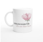 Lade das Bild in den Galerie-Viewer, Personalisierte Tasse für Ärzte, Mediziner, Therapeuten | Lieblingsärztin | Kaffeetasse Namenstasse | Geschenkidee | Individuell bedruckt
