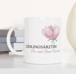 Lade das Bild in den Galerie-Viewer, Personalisierte Tasse für Ärzte, Mediziner, Therapeuten | Lieblingsärztin | Kaffeetasse Namenstasse | Geschenkidee | Individuell bedruckt
