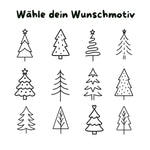 Lade das Bild in den Galerie-Viewer, Personalisiertes Familien Weihnachtsornament aus Keramik – Christbaumschmuck mit Namen &amp; individueller Gravur – Geschenkidee Weihnachten
