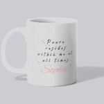 Laden und Abspielen von Videos im Galerie-Viewer, Personalisierte Tasse Yoga Geschenk mit Spruch Herz Tasse für Yoga Lehrerin Geschenk Tasse Spruch Motivation Achtsamkeits Geschenke
