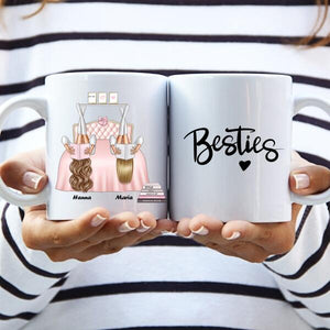 Beste Freundinnen | Girly Edition| individuell anpassbar - GlamourDesign