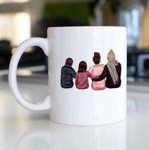 Tasse für die Familie| Weihnachts-Edition - GlamourDesign