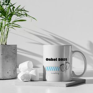 Tasse für den Onkel, Ankündigung, Du wirst Onkel, Werdender Onkel | Kaffeetasse Namenstasse | Geschenkidee | Individuell bedruckt - GlamourDesign