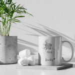 Lade das Bild in den Galerie-Viewer, Personalisierte Tasse für Hundebesitzer, Herrchen, Frauchen, Porträt, Zeichnung |Kaffeetasse Namenstasse| Geschenkidee |Individuell bedruckt - GlamourDesign
