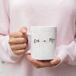 Lade das Bild in den Galerie-Viewer, Personalisierte Tasse für die Freundin, Freund, Pärchen, mit niedlichen Herzen |Kaffeetasse Namenstasse | Geschenkidee |Individuell bedruckt - GlamourDesign
