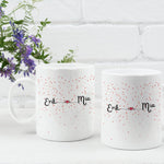 Lade das Bild in den Galerie-Viewer, Personalisierte Tasse für die Freundin, Freund, Pärchen, mit niedlichen Herzen |Kaffeetasse Namenstasse | Geschenkidee |Individuell bedruckt - GlamourDesign
