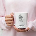 Lade das Bild in den Galerie-Viewer, Personalisierte Tasse für Hundebesitzer, Herrchen, Frauchen, Porträt, Zeichnung |Kaffeetasse Namenstasse| Geschenkidee |Individuell bedruckt - GlamourDesign
