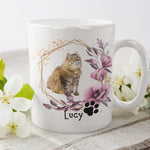 Lade das Bild in den Galerie-Viewer, Personalisierte Tasse für Katzenbesitzer, Katzen Mamas, Porträt, Zeichnung | Kaffeetasse Namenstasse | Geschenkidee | Individuell bedruckt - GlamourDesign
