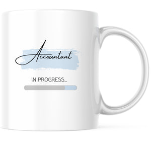 Tasse für werdende Buchhalter| Englisch| personalisierbar mit Wunschnamen - GlamourDesign