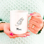 Lade das Bild in den Galerie-Viewer, Tasse für Katzenbesitzer mit Namen - GlamourDesign
