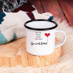 Lade das Bild in den Galerie-Viewer, Emaille Tasse| Becher| werdender Onkel| Schwangerschaftsverkündung an den Bruder - GlamourDesign
