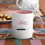 Lade das Bild in den Galerie-Viewer, Tasse für werdende Zahnärzte| Studium| Glückwunsch| personalisierbar mit Wunschnamen| Rosa - GlamourDesign
