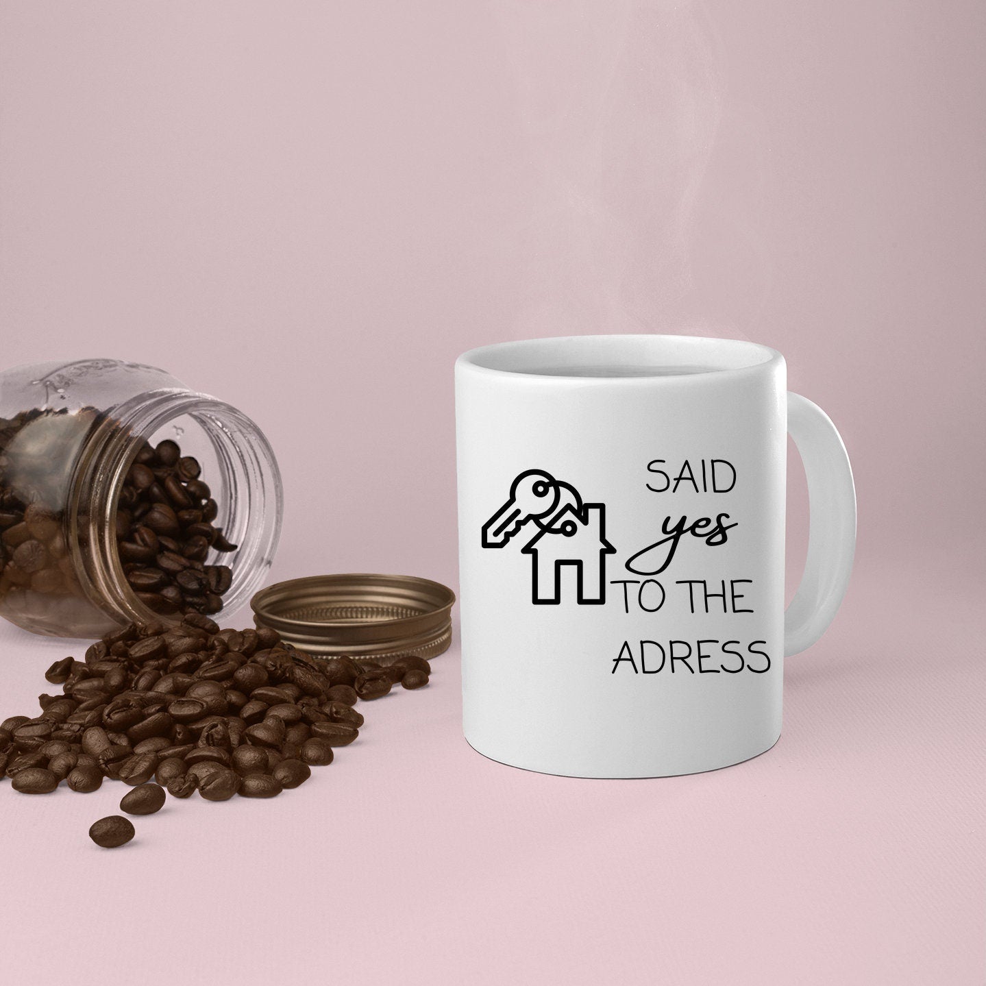 Tasse zum Einzug| Hausbau| neues Zuhause| Eigenheim - GlamourDesign