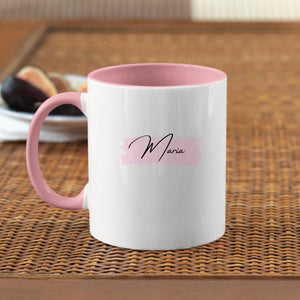 Tasse für werdende Zahnärzte| Studium| Glückwunsch| personalisierbar mit Wunschnamen| Rosa - GlamourDesign