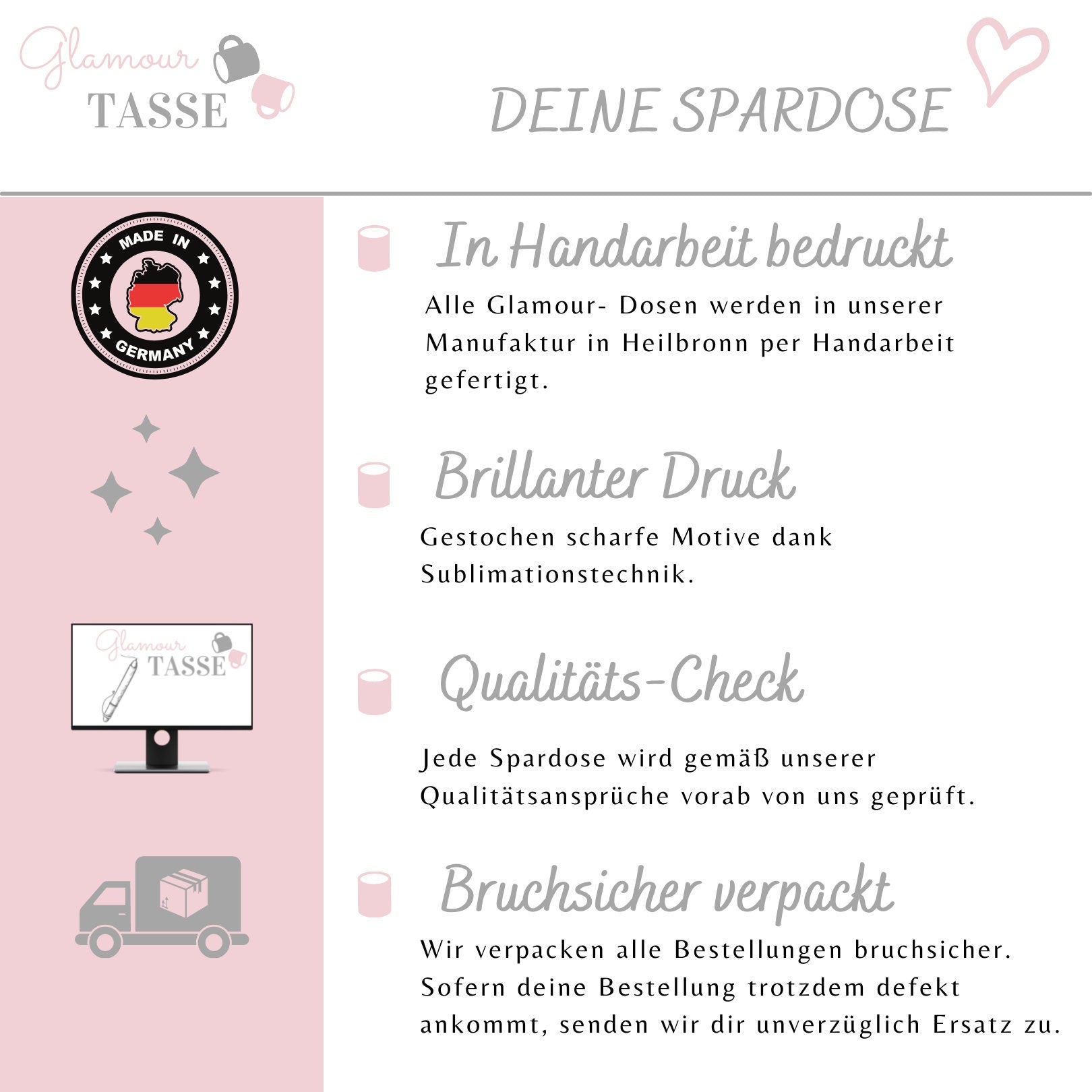 Spardose| Geschenk bestandener Führerschein| Traumauto - GlamourDesign
