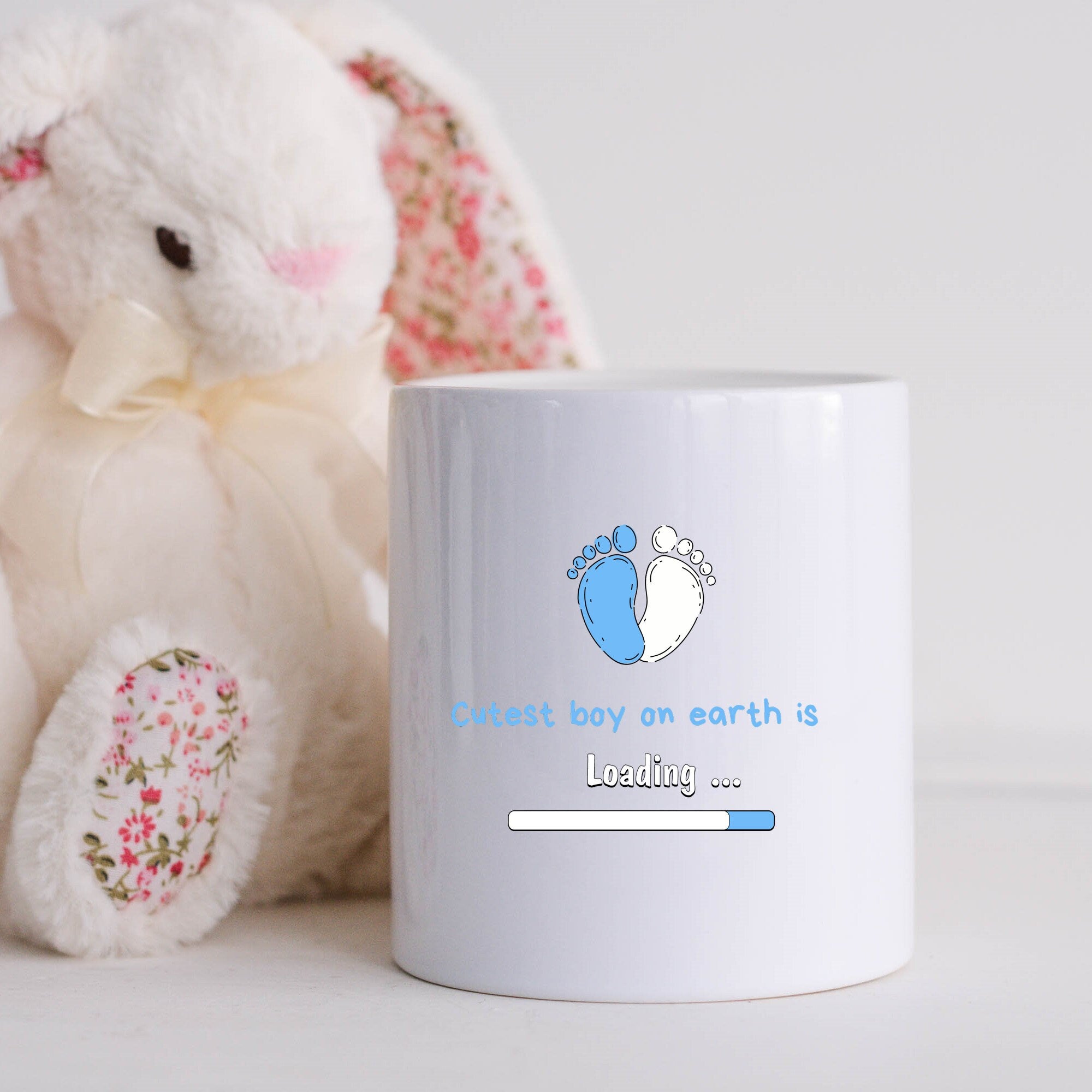 Spardose| Babyfüße-Motiv| Geschenk zur Geburt - GlamourDesign