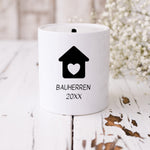 Lade das Bild in den Galerie-Viewer, Spardose| Bauherren| Geschenk zum Einzug| Personalisierbar mit Wunschjahr - GlamourDesign
