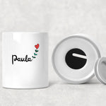 Lade das Bild in den Galerie-Viewer, Spardose | Herz-Motiv| Personalisierbar mit Namen - GlamourDesign

