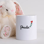Lade das Bild in den Galerie-Viewer, Spardose | Herz-Motiv| Personalisierbar mit Namen - GlamourDesign
