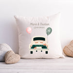 Lade das Bild in den Galerie-Viewer, Kissen Hochzeit| Personalisierbarer Kissenbezug| Kissen mit Füllung| Mr&amp;Mrs| Geschenk Hochzeit - GlamourDesign
