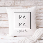 Lade das Bild in den Galerie-Viewer, Kissen Geschenk Papa| Mama| Mini| Familienkissen| Personalisierbarer Kissenbezug| Kissen mit Füllung - GlamourDesign

