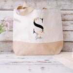 Lade das Bild in den Galerie-Viewer, Juteshopper XL| personalisiert mit Namen| Blumen Edit. - GlamourDesign
