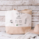Lade das Bild in den Galerie-Viewer, Juteshopper XL| Minimalistisch Stil | Einkaufstasche nachhaltig - GlamourDesign
