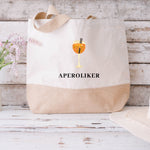 Lade das Bild in den Galerie-Viewer, Juteshopper XL| Minimalistisch | Einkaufstasche| Aperoliker - GlamourDesign
