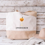 Lade das Bild in den Galerie-Viewer, Juteshopper XL| Minimalistisch | Einkaufstasche| Aperoliker - GlamourDesign
