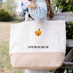 Lade das Bild in den Galerie-Viewer, Juteshopper XL| Minimalistisch | Einkaufstasche| Aperoliker - GlamourDesign
