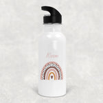 Lade das Bild in den Galerie-Viewer, Trinkflasche personalisierbar mit Namen| Regenbogen - GlamourDesign
